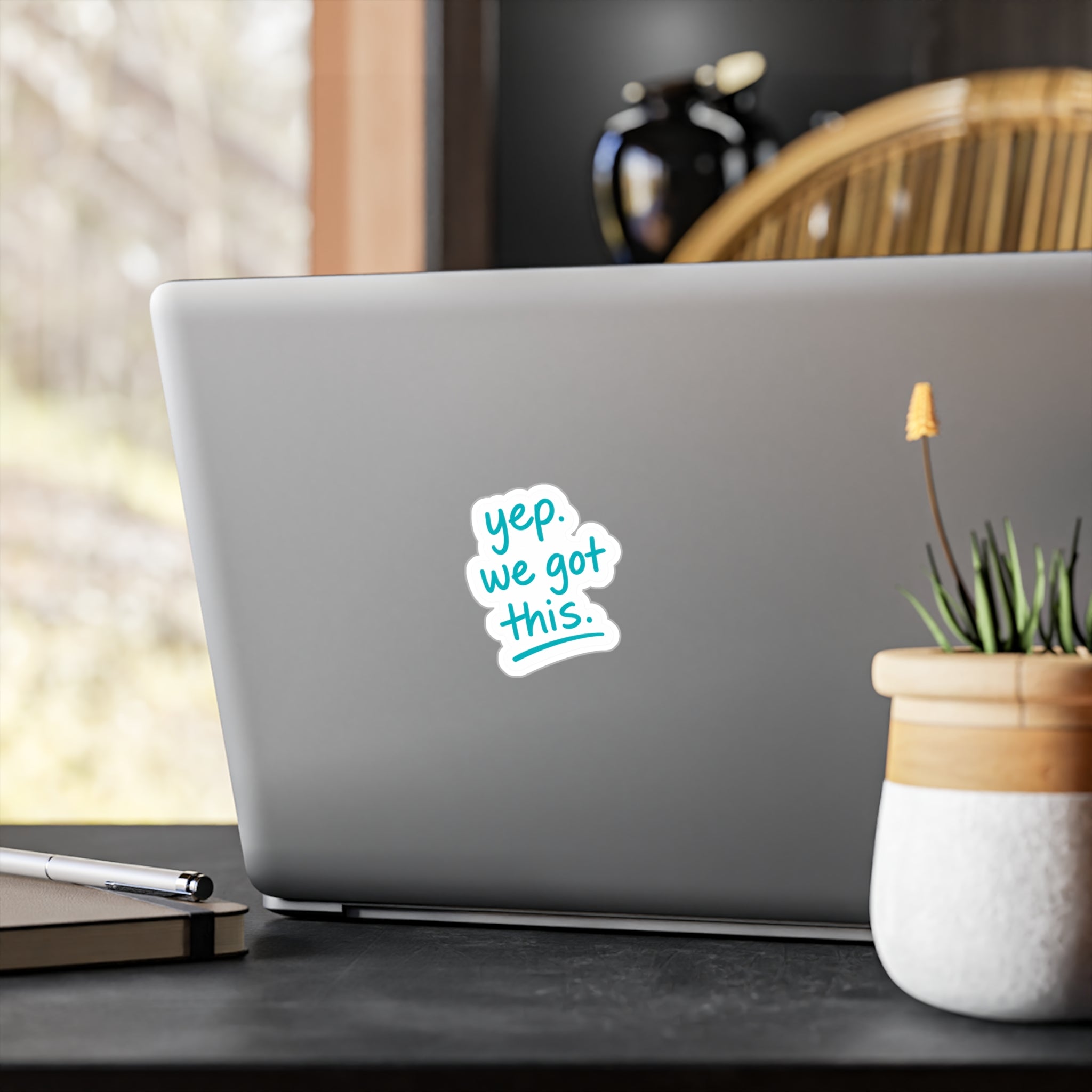 Nurse Sticker — "yep. we got this." Funny Motivational Nurse & CNA Laptop Decal