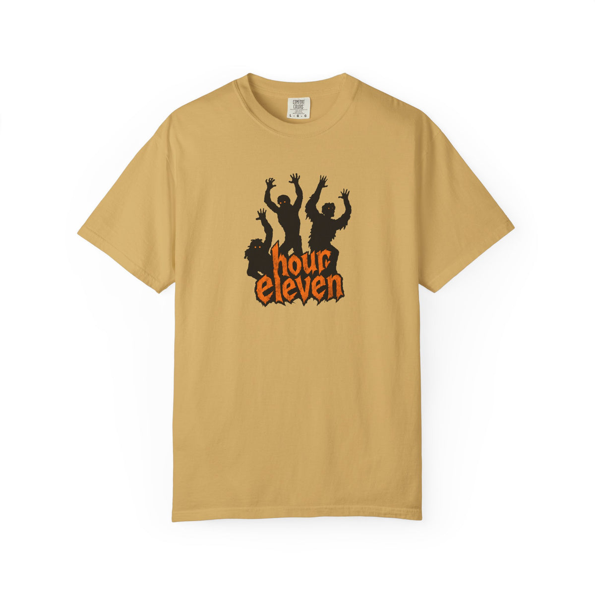 Nurse Halloween Shirt, Hour Eleven Zombie Tee, Funny 12 Hour Shift Gift for Nurses & CNAs, Comfort Colors Night Shift Dark Humor