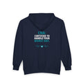 CNA Zip Hoodie — "Certified to Handle Your Worst Day" Funny Nursing Assistant Heavy Blend Full-Zip Hoodie Gift