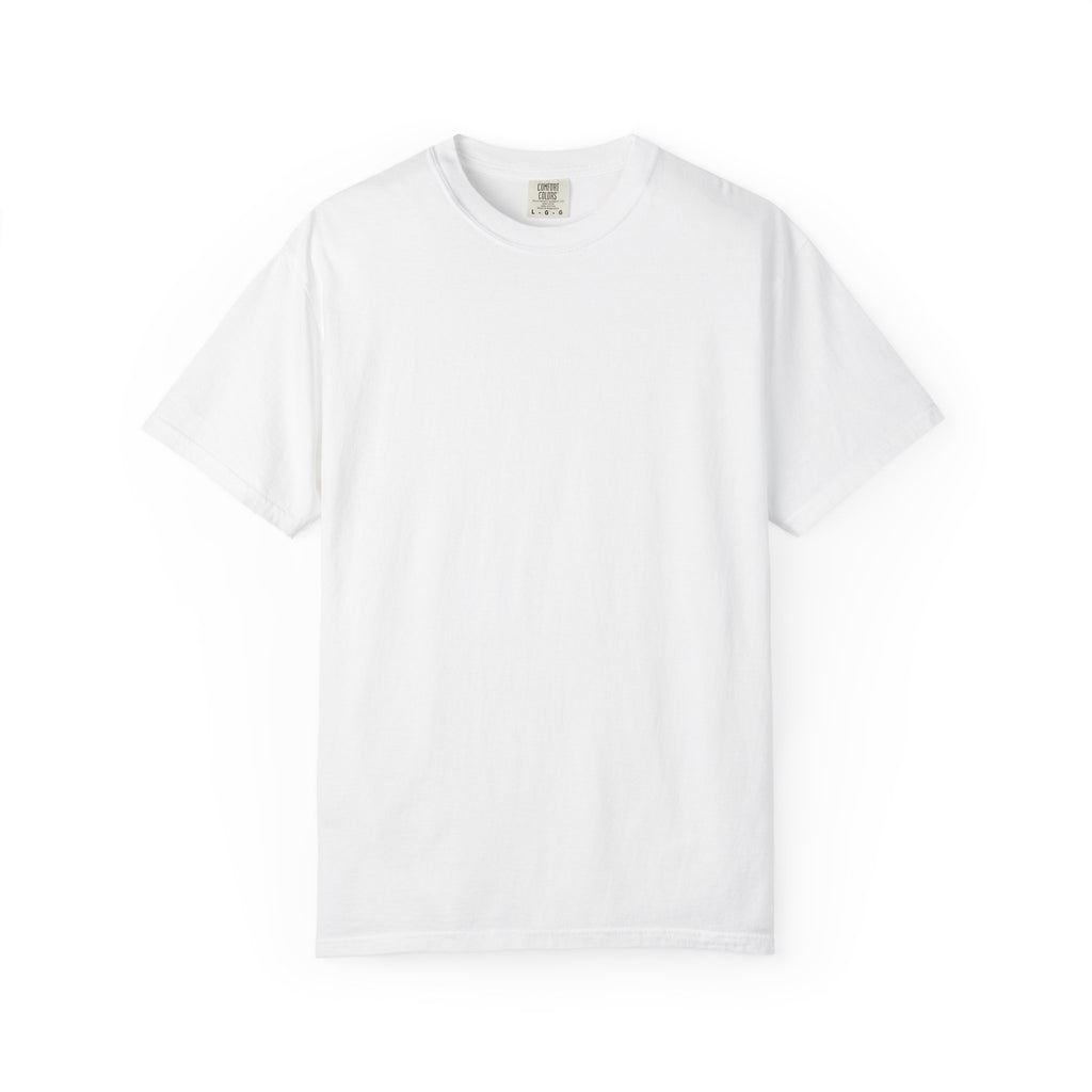 Night Shift Nurse T-Shirt — "The Sun Rises With the Call Lights" Funny Heavyweight Garment-Dyed Tee for RNs & CNAs