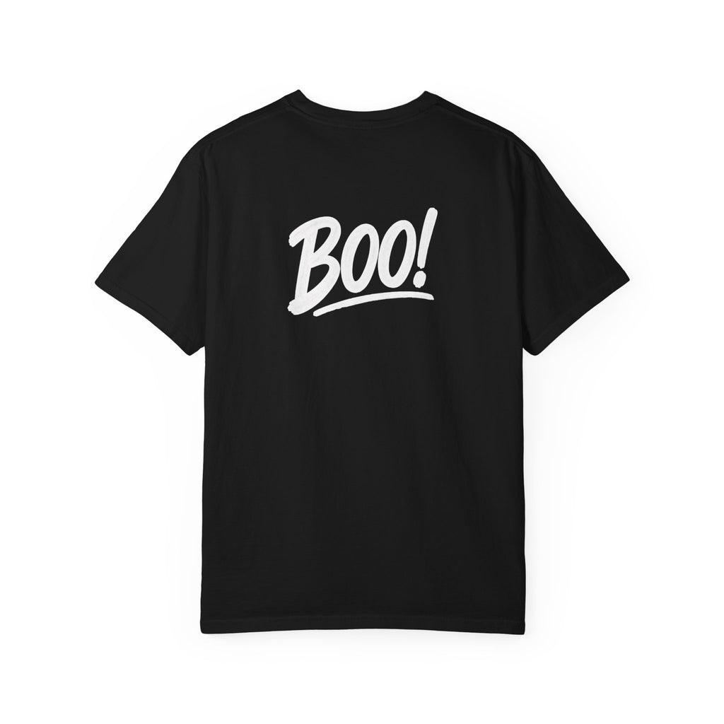 Nurse Halloween Shirt, Compassion Care Can't Scare Tee, Funny Boo Back Print Gift for Nurses & CNAs, Comfort Colors Spooky Season