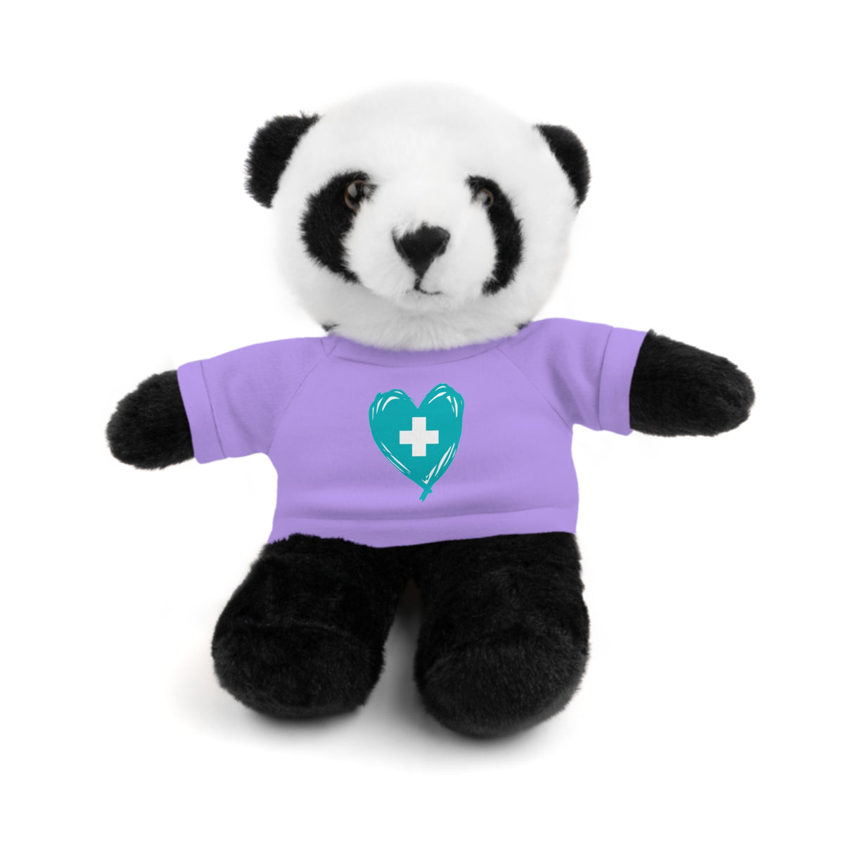 Nurse Heart Plushie — Carry the Floor Logo Stuffed Animal (8", Choose Your Animal) | Nurse & New-Grad Gift