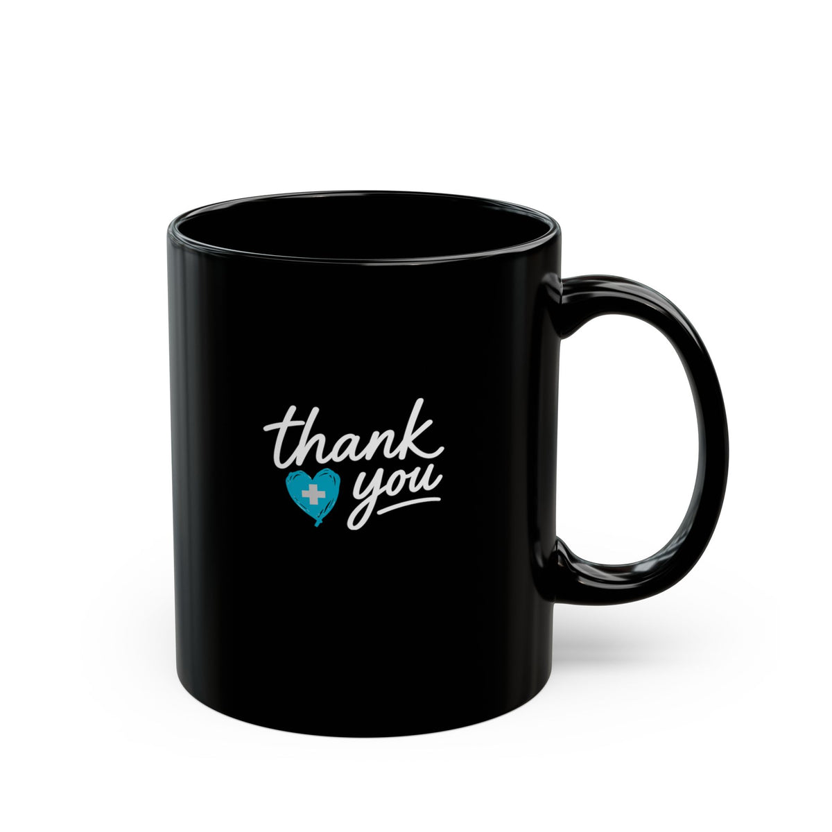 Nurse Mentor Mug — "Somewhere, a New Grad Is Doing It Right Because of You" Black Coffee Cup (11oz & 15oz)