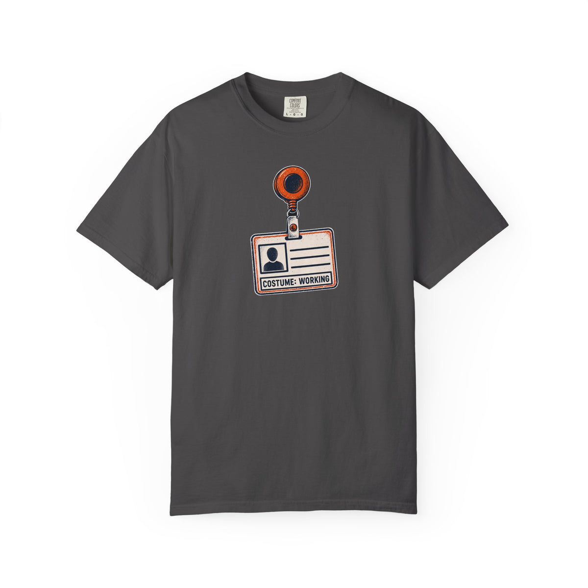 Nurse Halloween Shirt, Costume Working ID Badge Tee, Funny Halloween Shift Gift for Nurses & CNAs, Comfort Colors Spooky Season