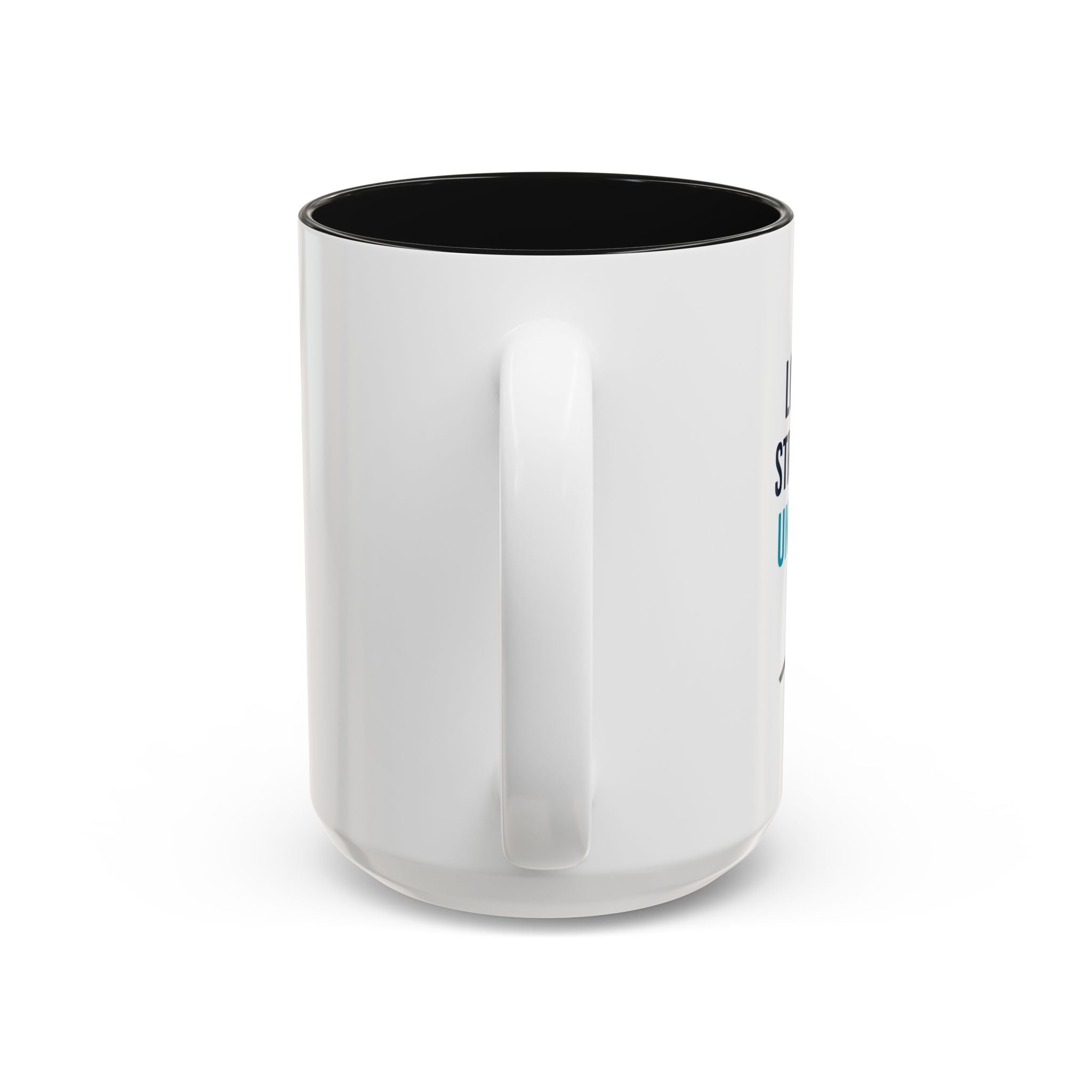 CNA Mug — "Long Shift. Strong Coffee. Unstoppable CNA." Two-Tone Accent Coffee Cup (11oz & 15oz)