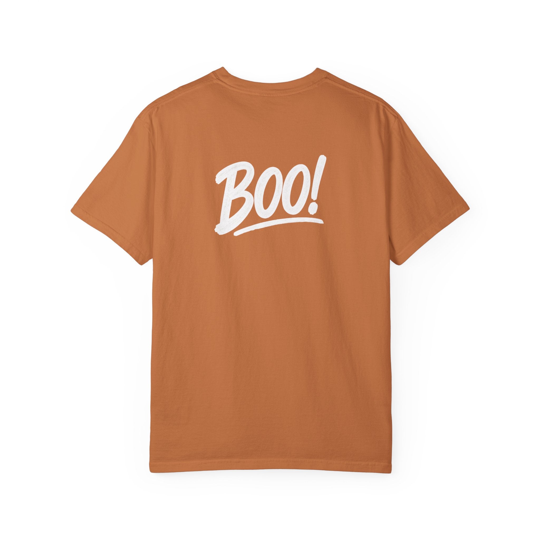 Nurse Halloween Shirt, Compassion Care Can't Scare Tee, Funny Boo Back Print Gift for Nurses & CNAs, Comfort Colors Spooky Season