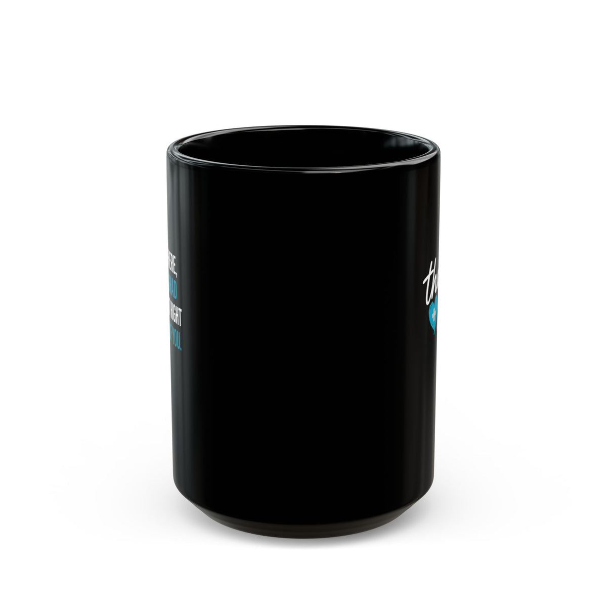 Nurse Mentor Mug — "Somewhere, a New Grad Is Doing It Right Because of You" Black Coffee Cup (11oz & 15oz)