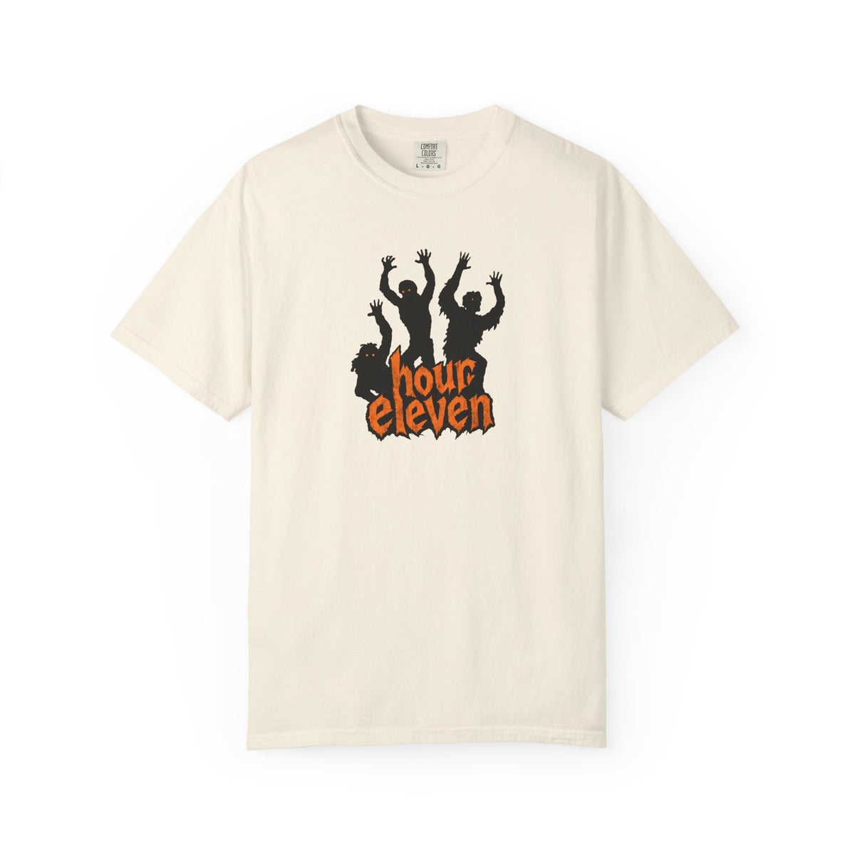 Nurse Halloween Shirt, Hour Eleven Zombie Tee, Funny 12 Hour Shift Gift for Nurses & CNAs, Comfort Colors Night Shift Dark Humor
