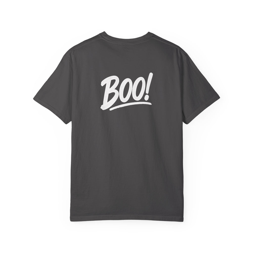 Nurse Halloween Shirt, Compassion Care Can't Scare Tee, Funny Boo Back Print Gift for Nurses & CNAs, Comfort Colors Spooky Season