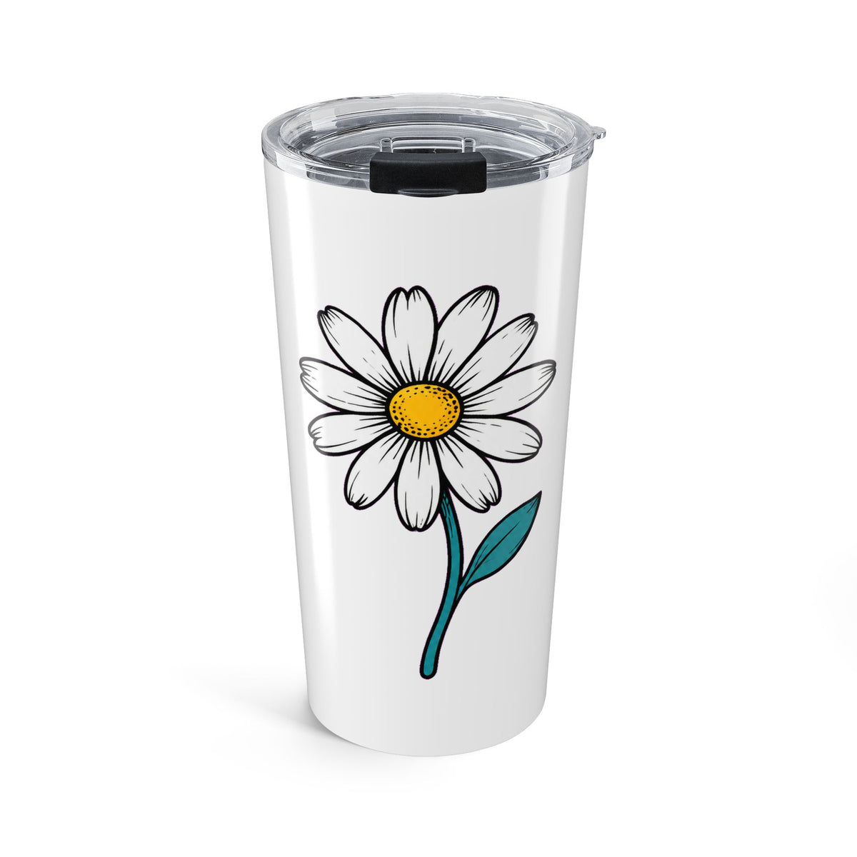 Daisy Nurse Tumbler — Cute Floral 20oz Insulated Travel Cup Gift for Nurses