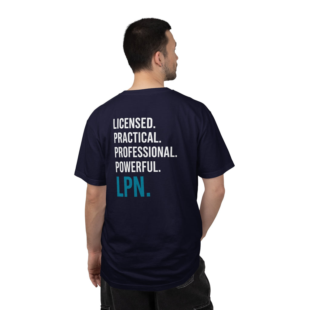 LPN T-Shirt — "Licensed. Practical. Professional. Powerful." LPN Pride Unisex Heavyweight Garment-Dyed Tee & Gift