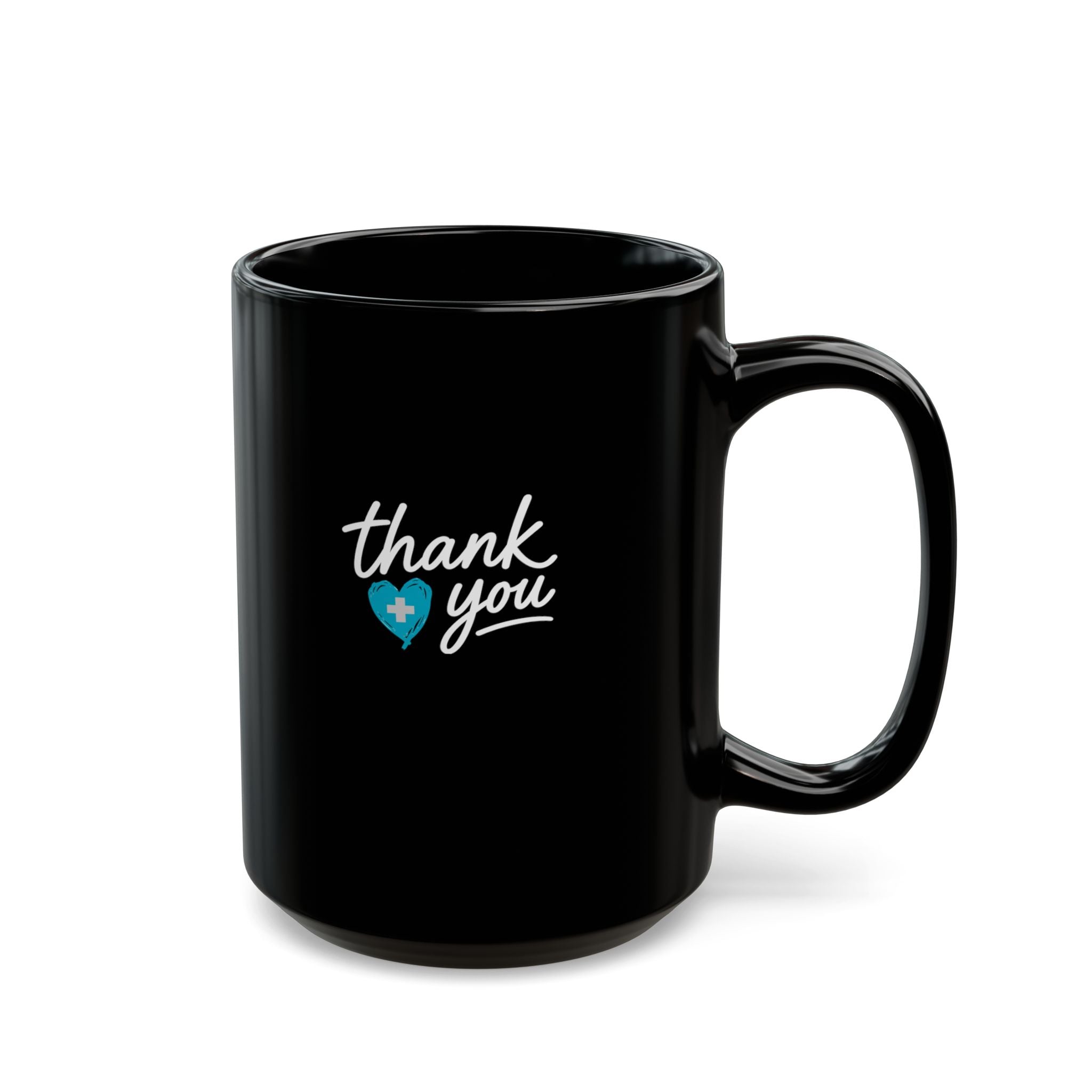 Nurse Mentor Mug — "Somewhere, a New Grad Is Doing It Right Because of You" Black Coffee Cup (11oz & 15oz)