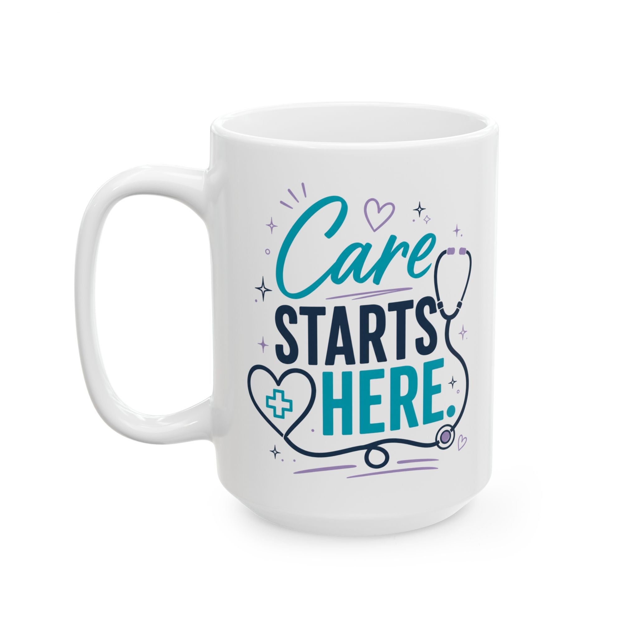 Nursing Student Mug — Care Starts Here, Nursing Student Gift for Future Nurses, Nursing School Gift