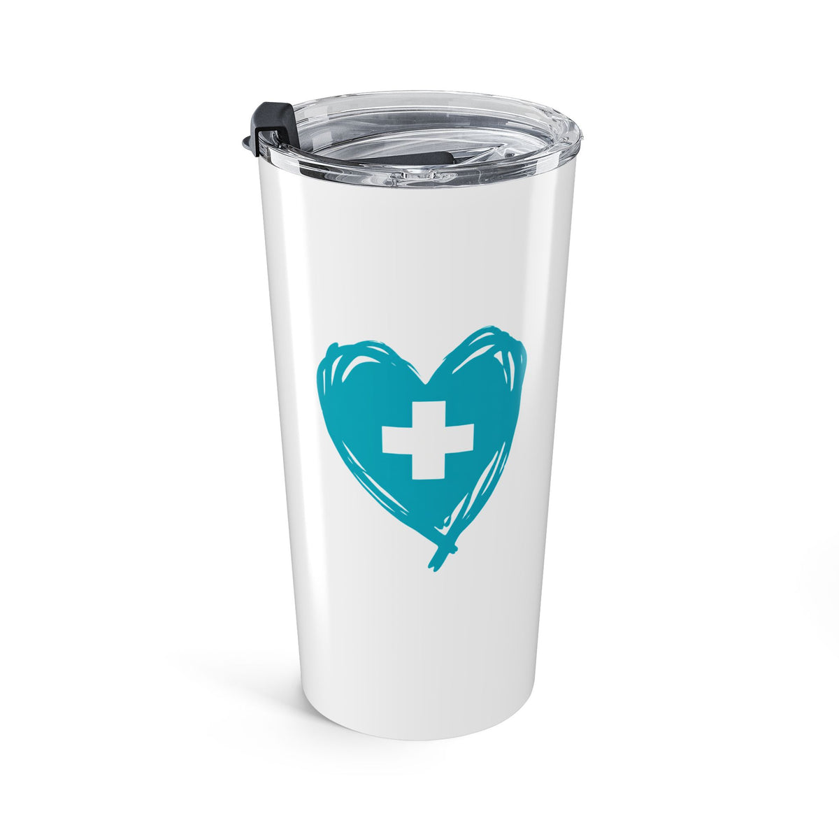 Nurse Tumbler — "First I Drink the Coffee, Then I Do the Things" 20oz Insulated Travel Cup